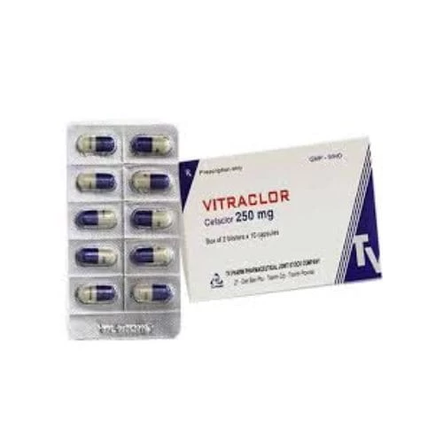 Vitraclor 250mg TV.Pharm - Giúp điều trị các nhiễm trùng hiệu quả